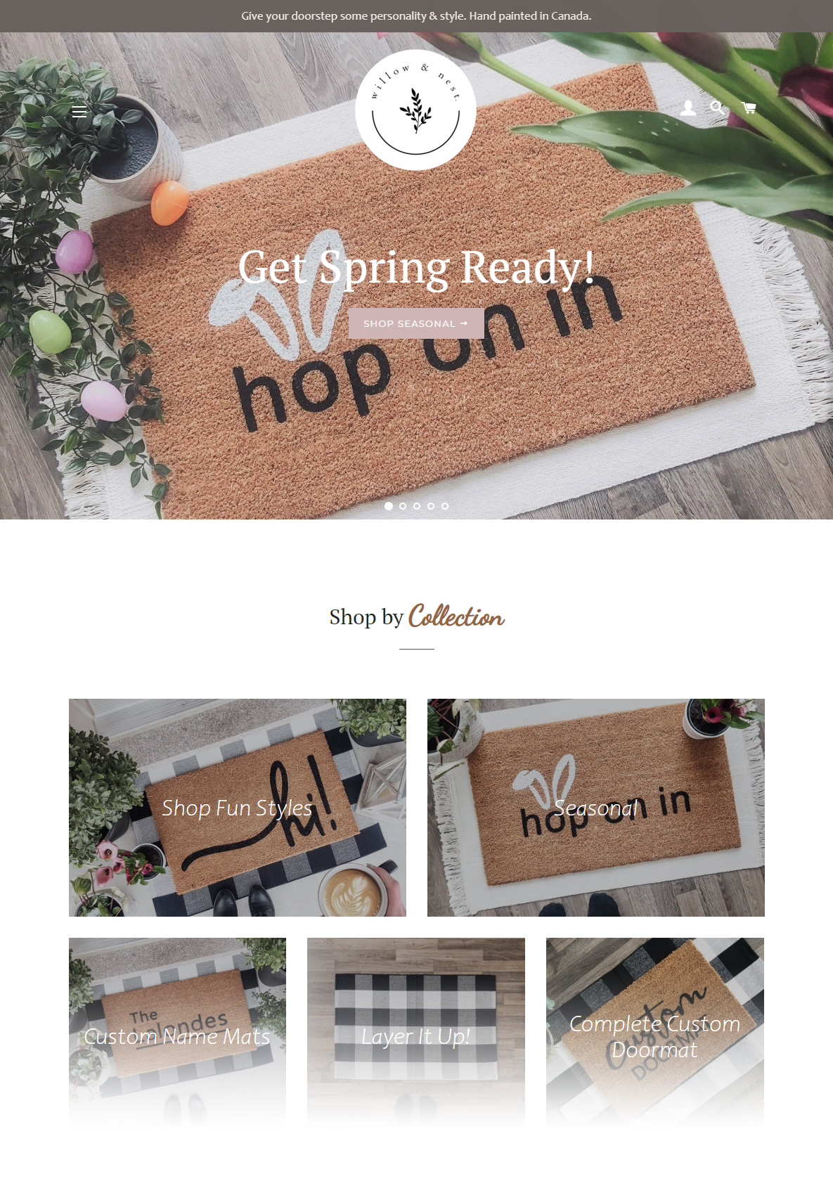 Screenshot of GG Construction website